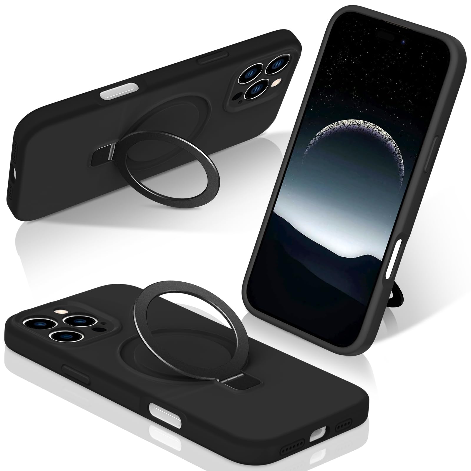 Foto 2 pulgar | Funda De Teléfono Sterker Diseñada Para Iphone 16 Pro Max Silicone - Venta Internacional.