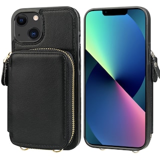 Foto 3 | Funda Tipo Cartera Bocasal Con Bloqueo Rfid Para Iphone 14/13 De 6.1 Pulgadas - Venta Internacional.