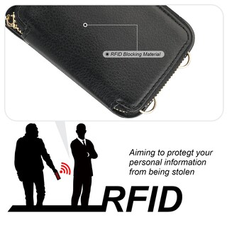 Foto 4 | Funda Tipo Cartera Bocasal Con Bloqueo Rfid Para Iphone 14/13 De 6.1 Pulgadas - Venta Internacional.