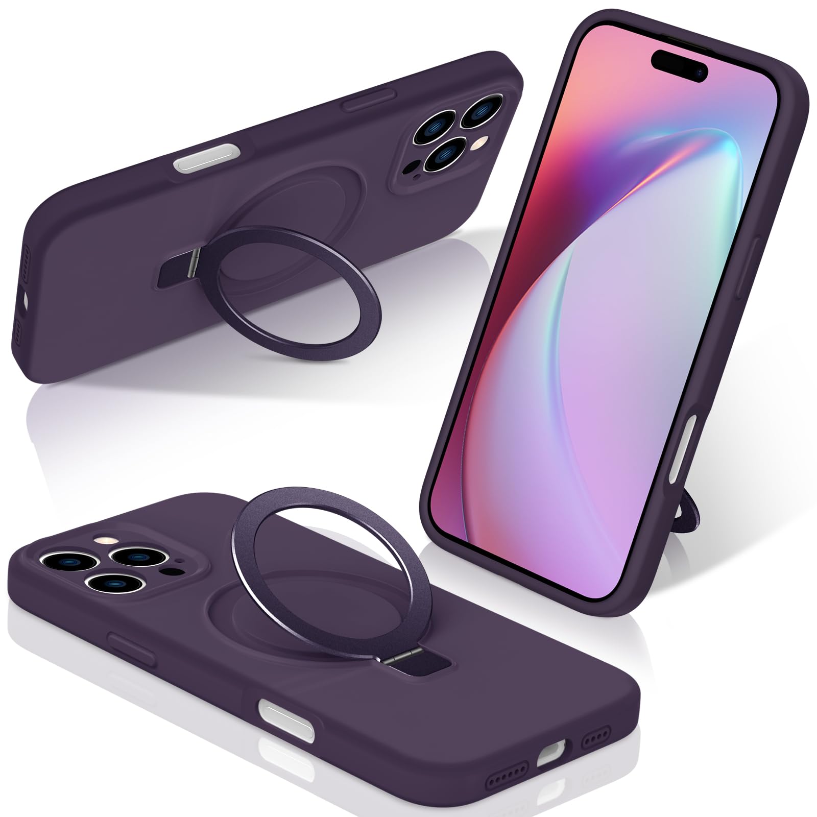 Foto 2 pulgar | Funda De Teléfono Sterker Diseñada Para Iphone 16 Pro Max Silicone - Venta Internacional.
