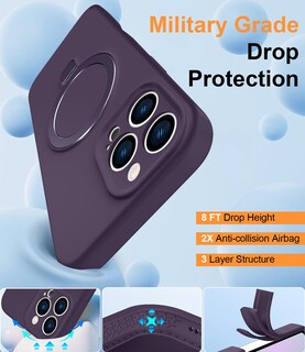 Foto 4 | Funda De Teléfono Sterker Diseñada Para Iphone 16 Pro Max Silicone - Venta Internacional.
