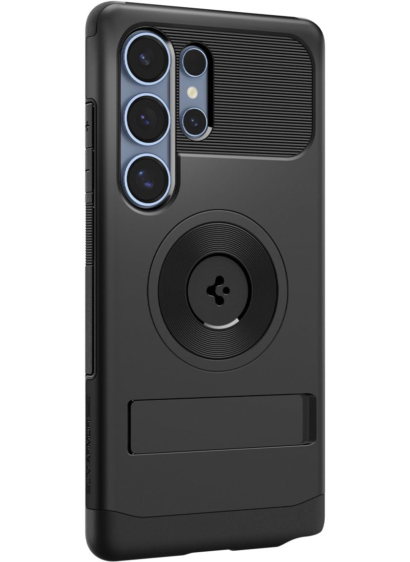 Foto 8 pulgar | Funda Spigen Slim Armor Magfit Para Galaxy S25 Ultra, Color Negro - Venta Internacional.