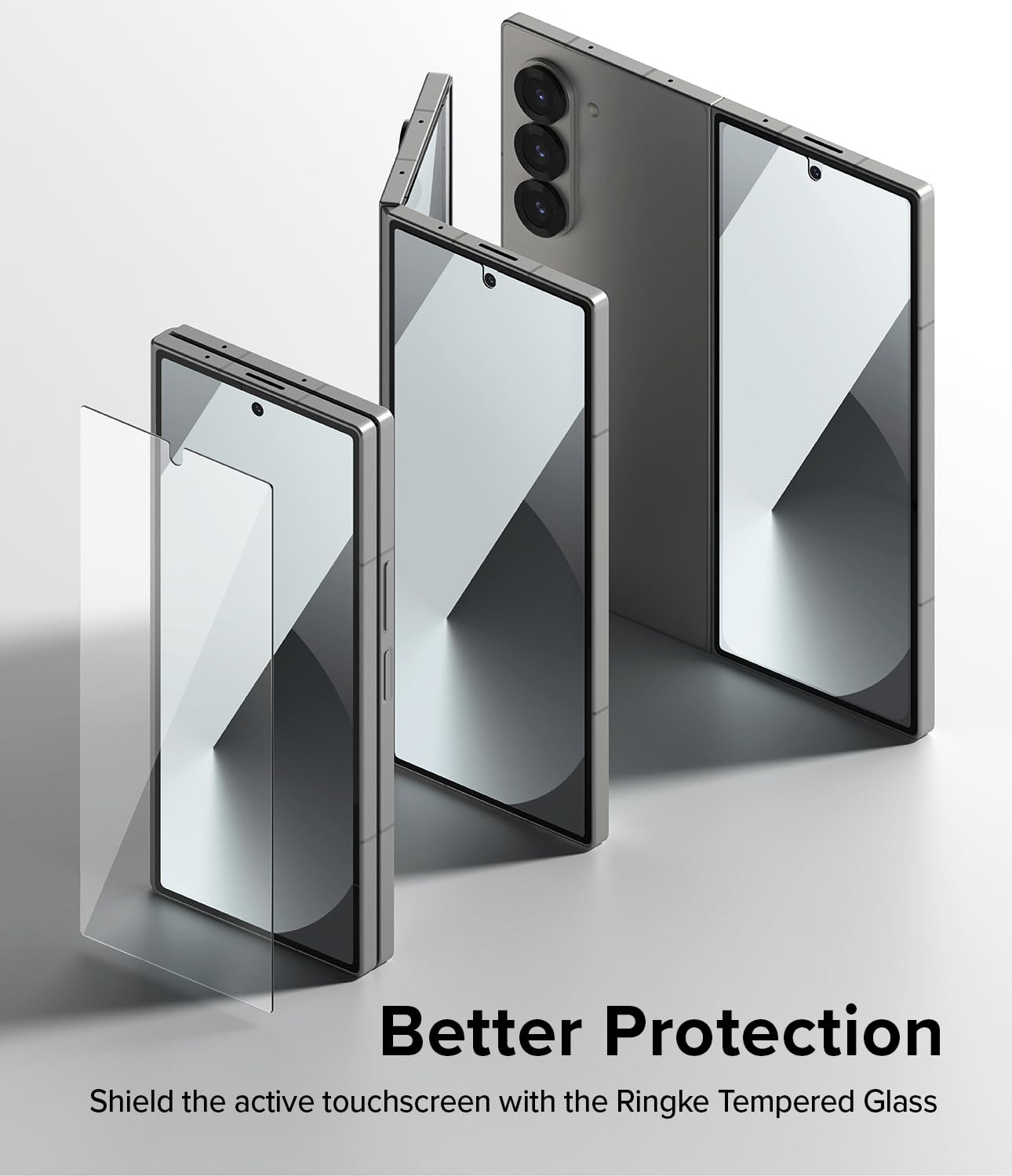 Foto 4 pulgar | Protector De Pantalla Ringke Cover Display Glass Para Samsung Z Fold 6 - Venta Internacional.