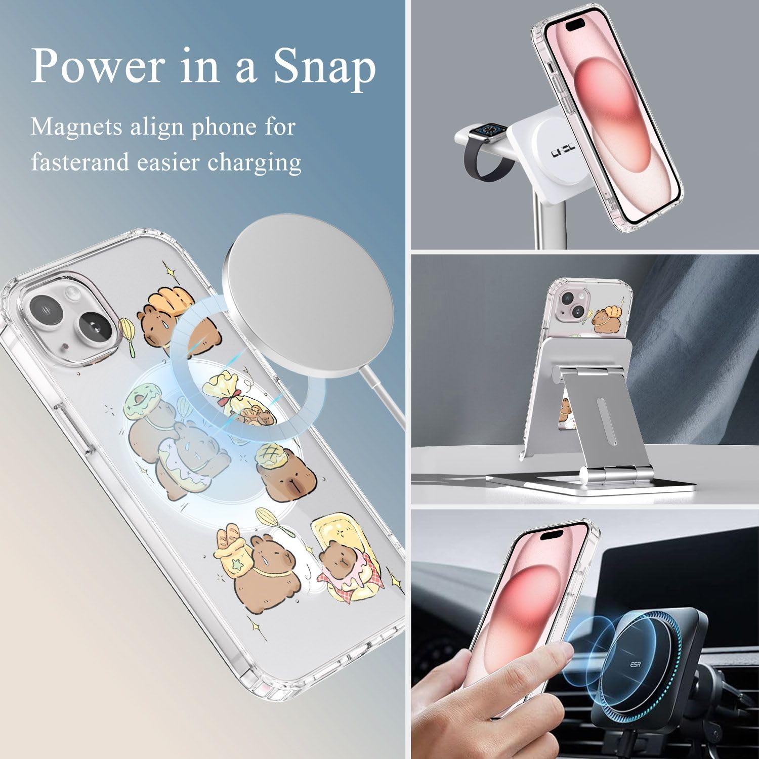 Foto 3 pulgar | Funda De Teléfono Luminousguard Para Iphone 13/iphone 14 Con Magsafe - Venta Internacional.