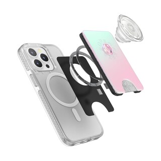 Foto 3 | Funda Para Teléfono Popsockets, Color Rosa Sirena, Con Empuñadura Expandible - Venta Internacional.