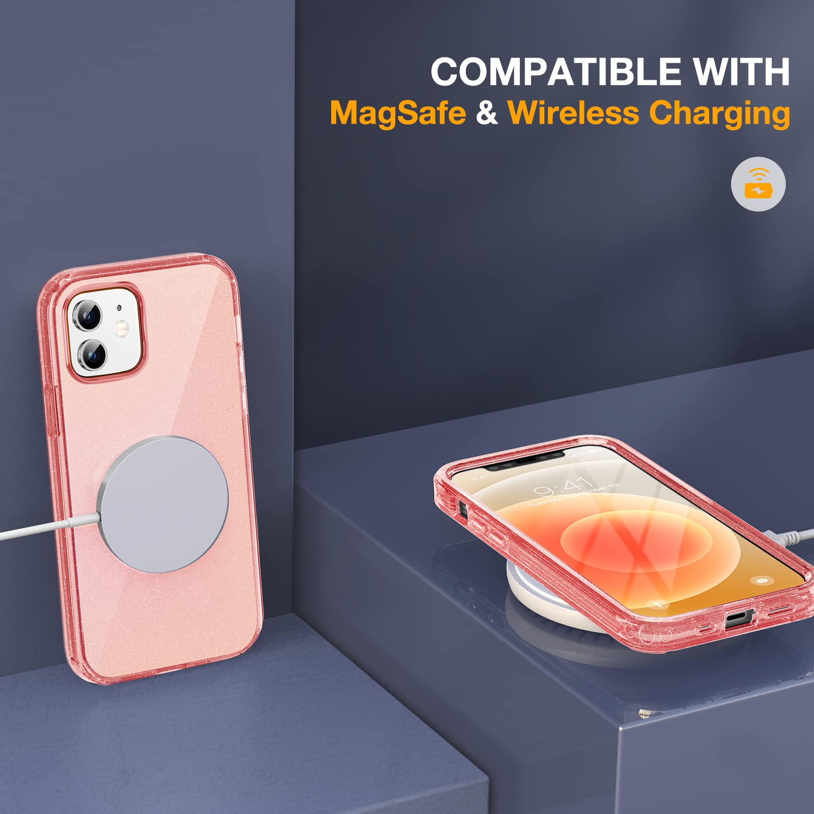 Foto 6 pulgar | Funda Protectora Miracase Glass Series Para Iphone 12/12 Pro - Venta Internacional.