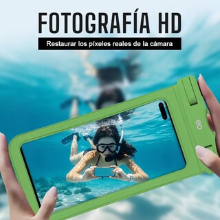 Foto 2 | Funda Protectora Impermeable 2pcs Eo Safe Imports Esi-19831 Negro Y Verde