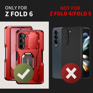 Foto 2 | Funda De Teléfono Tongate Para Samsung Galaxy Z Fold 6 Con Accesorios - Venta Internacional.