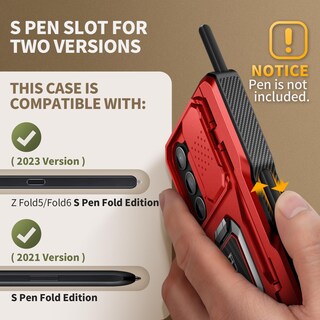 Foto 6 | Funda De Teléfono Tongate Para Samsung Galaxy Z Fold 6 Con Accesorios - Venta Internacional.