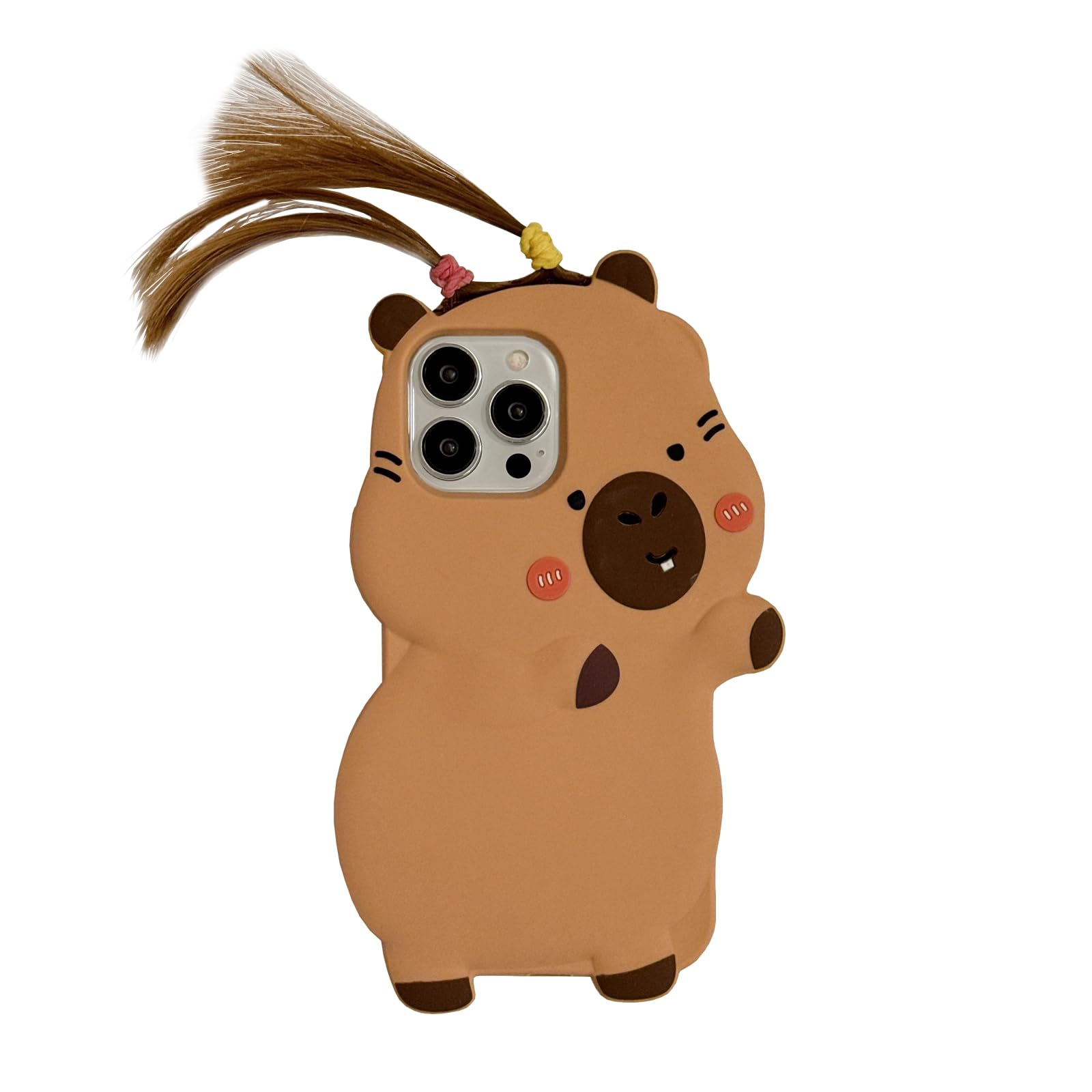 Funda De Teléfono Qokcoahn Para Iphone 14 Pro Max Brown Capybara - Venta Internacional.