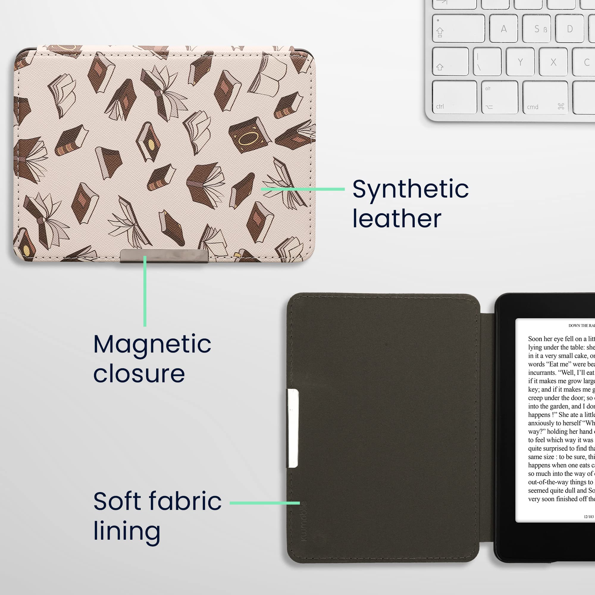 Foto 6 pulgar | Funda Kwmobile Compatible Con Amazon Kindle Paperwhite - Venta Internacional.