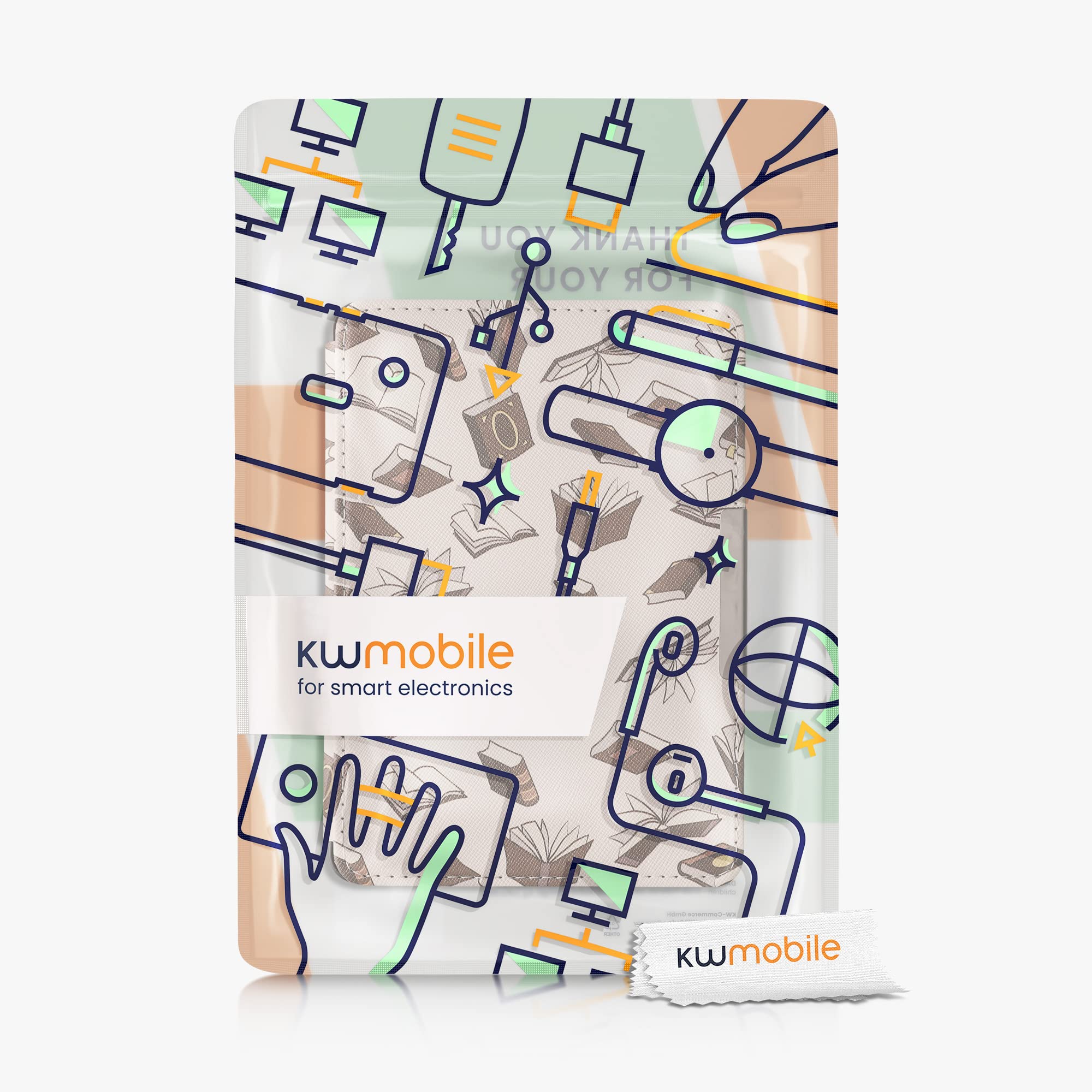 Foto 8 pulgar | Funda Kwmobile Compatible Con Amazon Kindle Paperwhite - Venta Internacional.