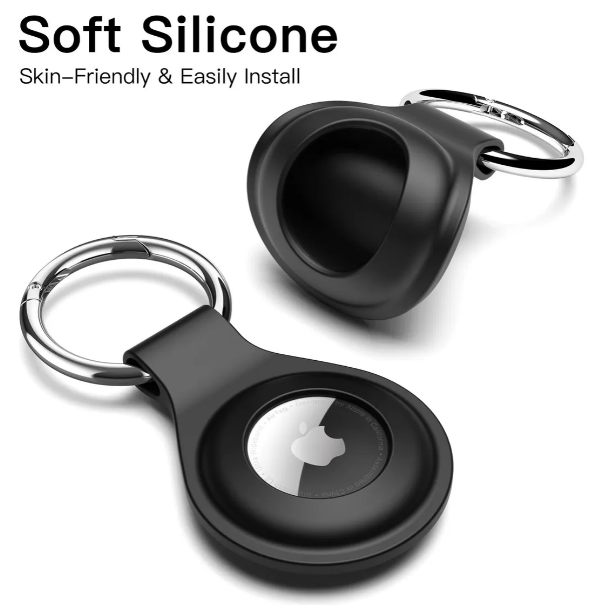 Foto 3 pulgar | Xtellar Set De 4 Fundas Protectoras De Silicona Para Apple Airtag, Resistentes Y Elegantes