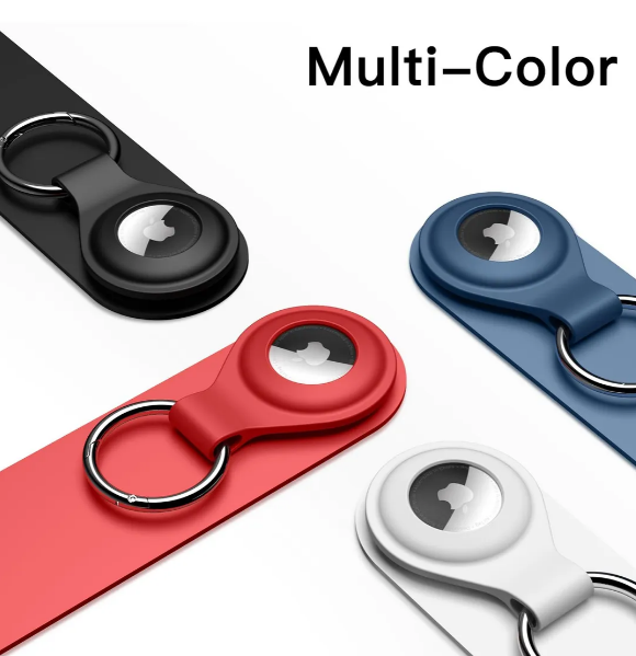 Foto 5 pulgar | Xtellar Set De 4 Fundas Protectoras De Silicona Para Apple Airtag, Resistentes Y Elegantes