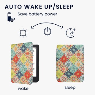Foto 3 | Funda Para Lector Electrónico Kwmobile Compatible Con Kobo Clara 2e/tolino Shine 4 - Venta Internacional.