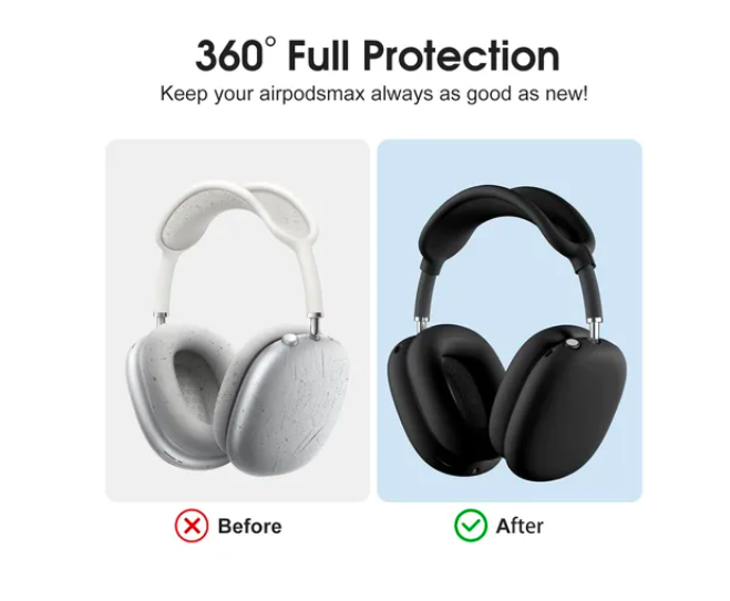 Foto 5 pulgar | Funda Para Airpods Max Xtellar  3 in 1 de Silicona