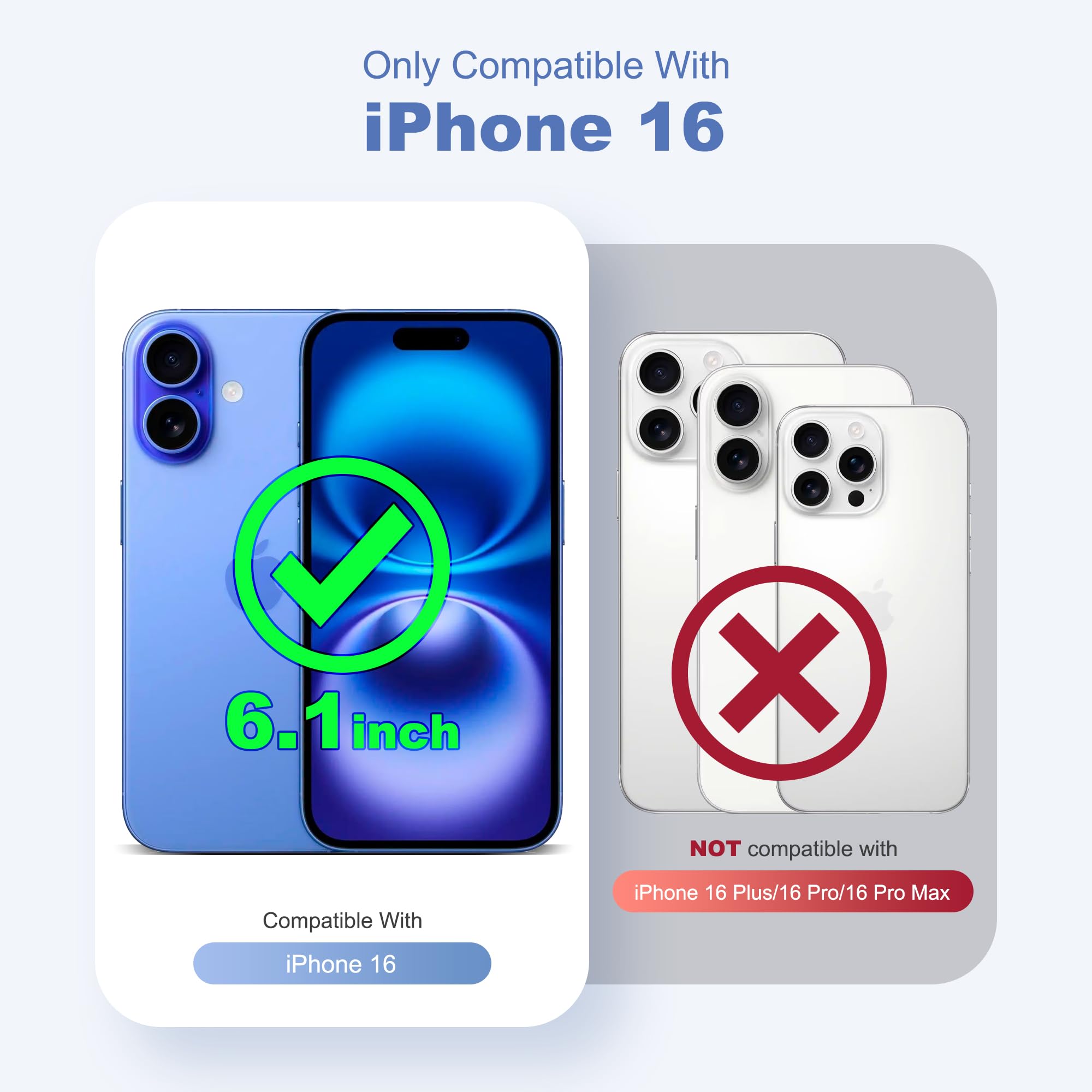 Foto 3 pulgar | Funda De Teléfono Tianli Diseñada Para Iphone 16 Con Soporte De Anillo Magnético - Venta Internacional.