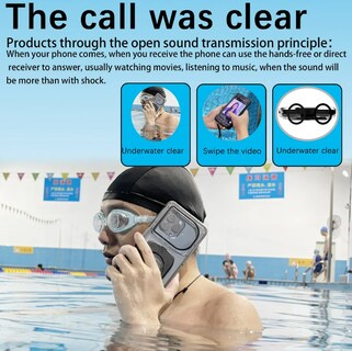 Foto 3 | Xtellar Estuche Protector De Buceo Universal Para Teléfonos Móviles Hasta 6 9'' Impermeable Y Resistente Con