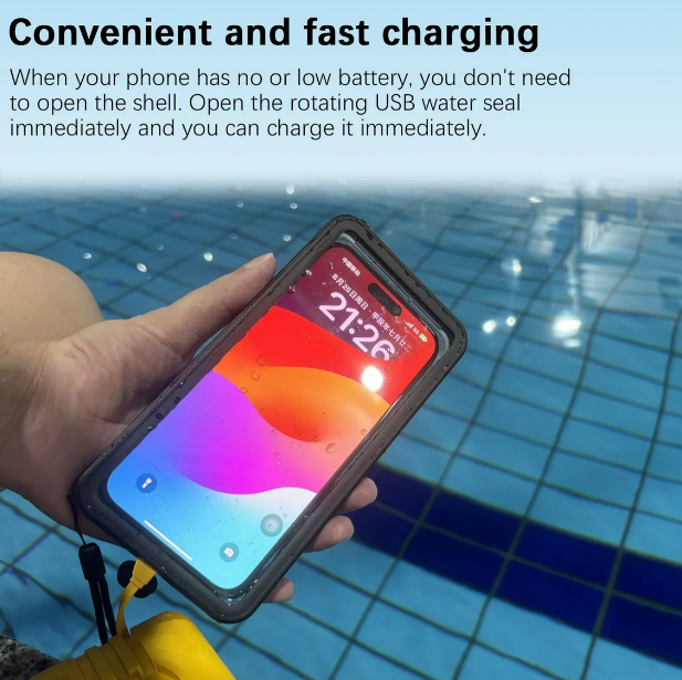 Foto 5 pulgar | Xtellar Estuche Protector De Buceo Universal Para Teléfonos Móviles Hasta 6 9''  Impermeable Y Resistente Con