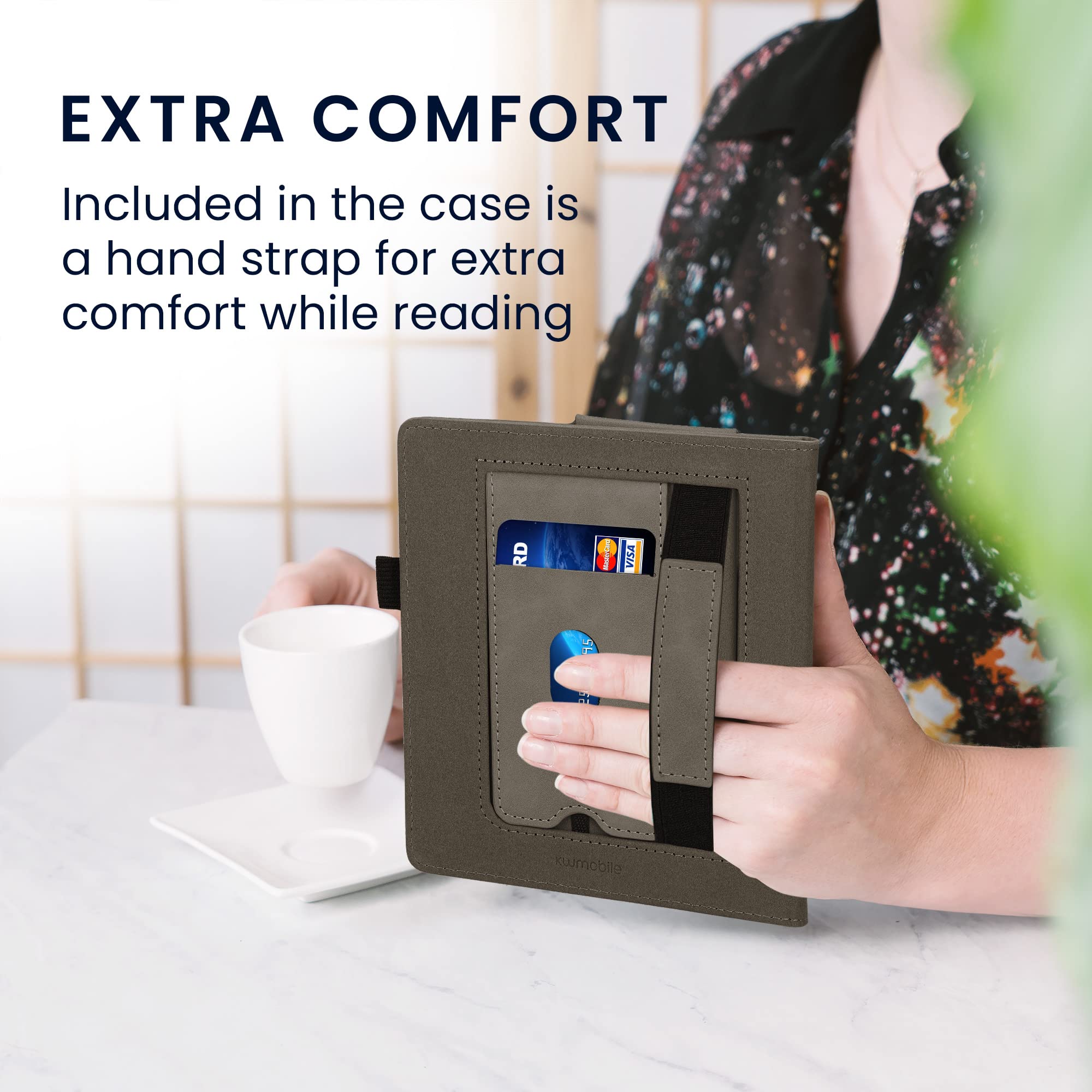 Foto 2 | Funda Kwmobile Compatible Con Amazon Kindle Oasis 10ª Generación - Venta Internacional.