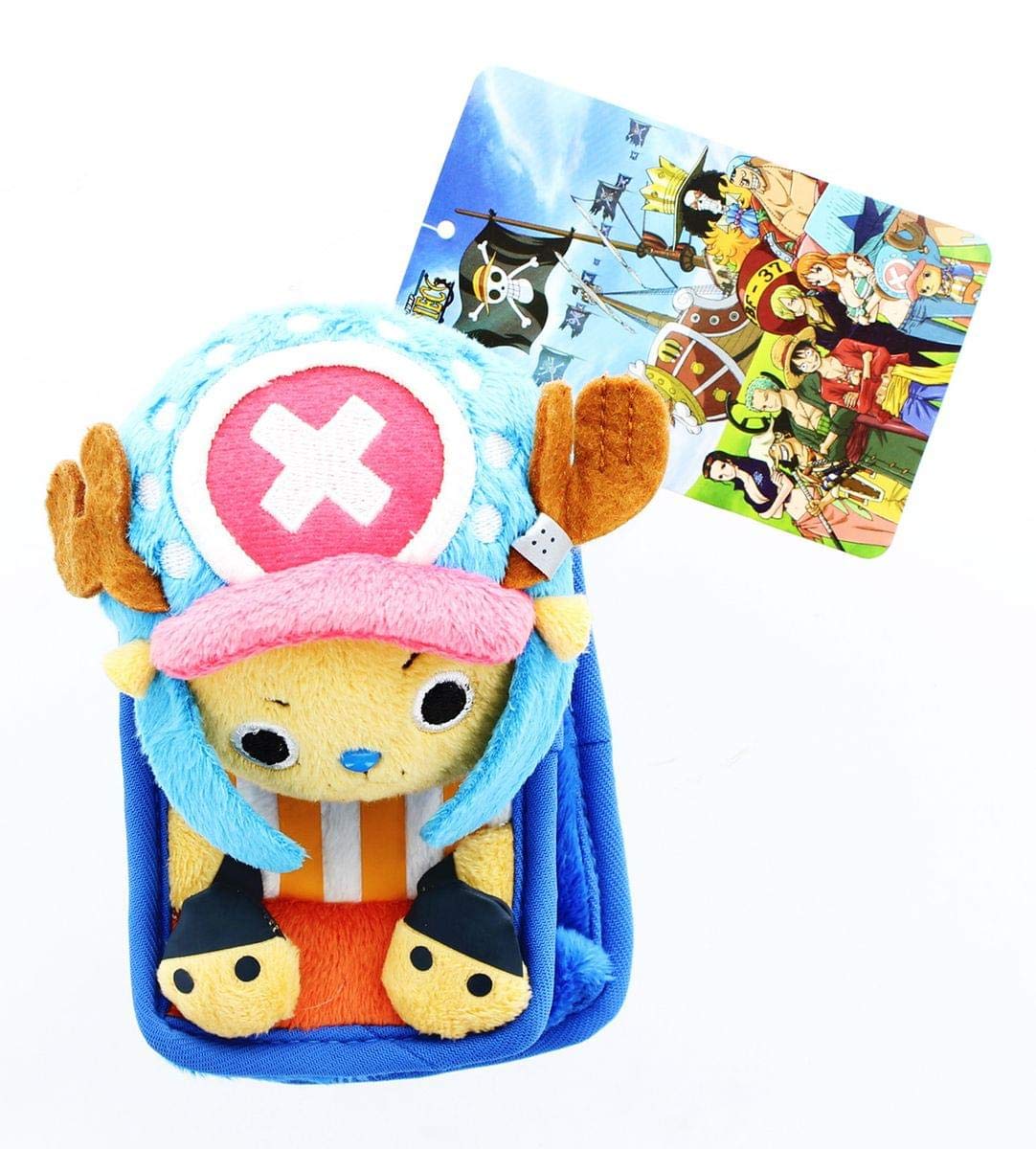 Foto 2 pulgar | Funda De Felpa Para Teléfono Móvil De Una Sola Pieza  Versión Chopper Kyun  Boca Cerrada - Venta Internacional.
