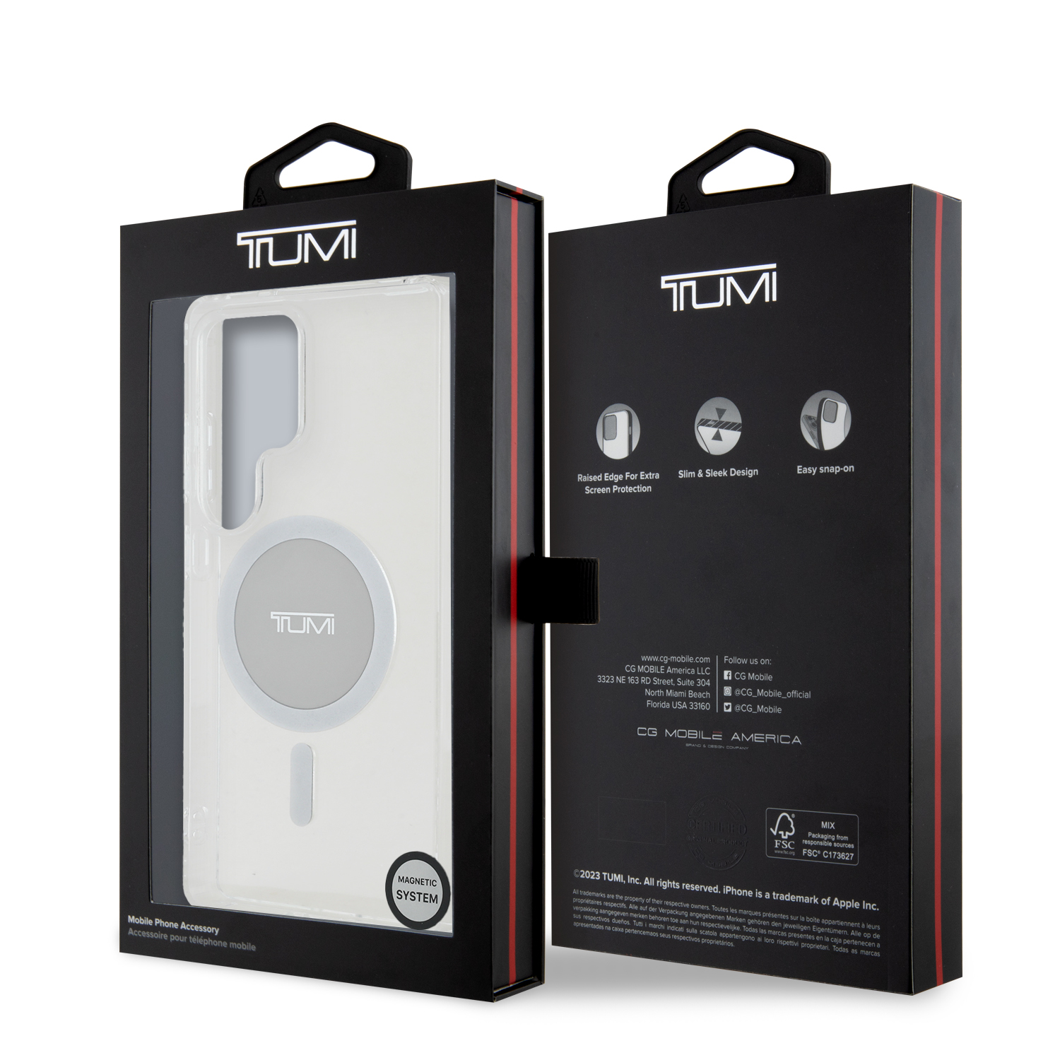 Foto 9 pulgar | Funda Original Tumi Mgsf S25 Ultra Transparente