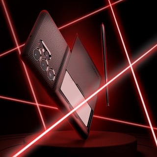 Foto 2 | Funda Spigen Slim Armor Cs Para Galaxy S22 Ultra Color Negro - Venta Internacional.