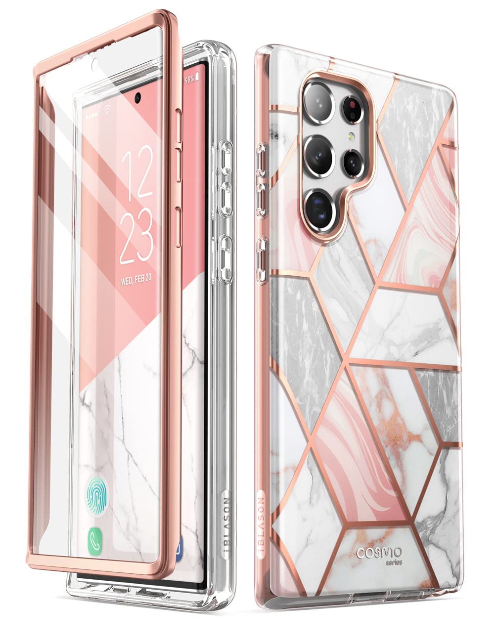 Funda De Teléfono I-blason Cosmo Series Para Samsung Galaxy S22 Ultra - Venta Internacional.