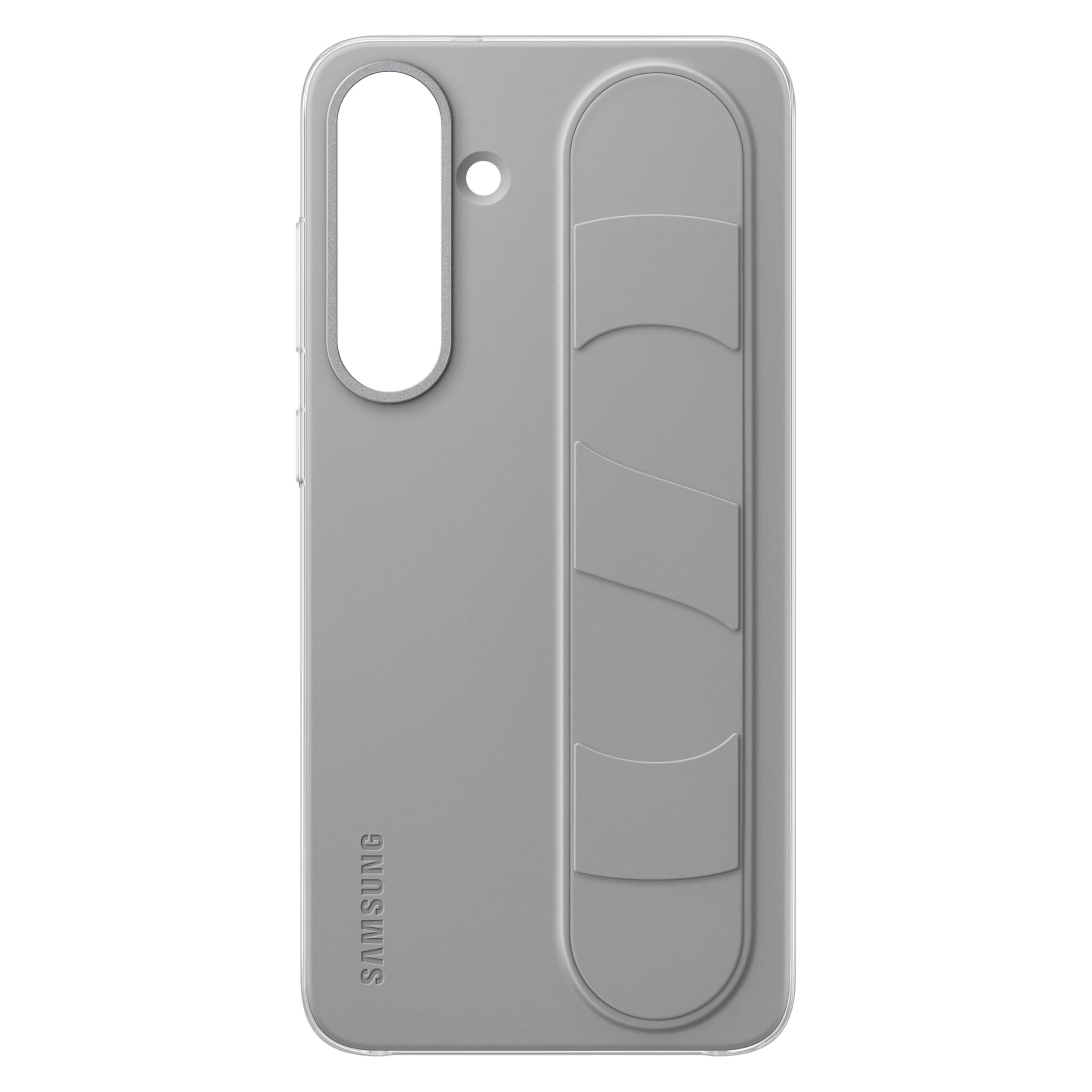 Funda Para Teléfono Samsung Galaxy S25+ Standing Grip  Gris - Venta Internacional.