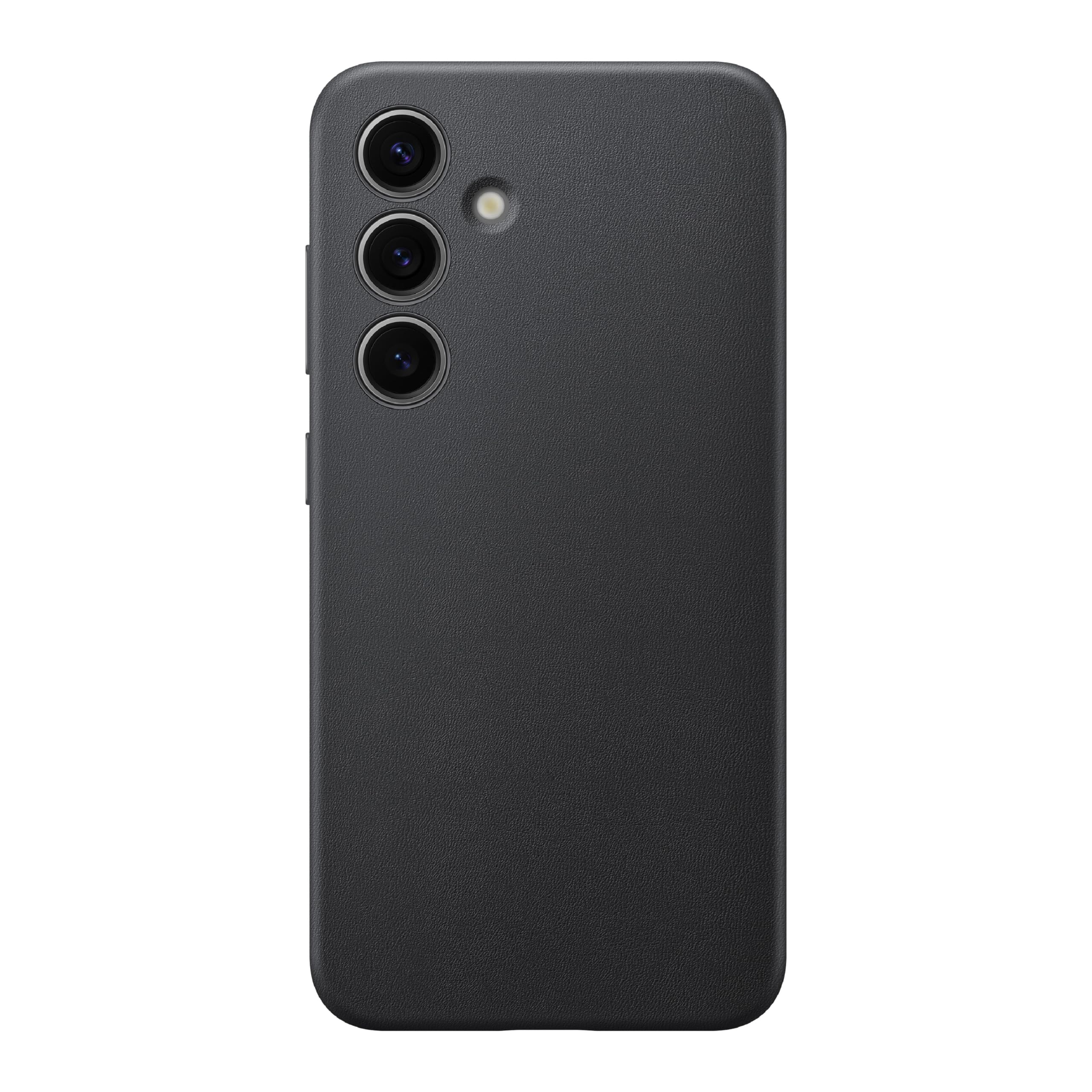 Funda Para Teléfono Samsung Galaxy S24 De Piel Vegana Negra - Venta Internacional.