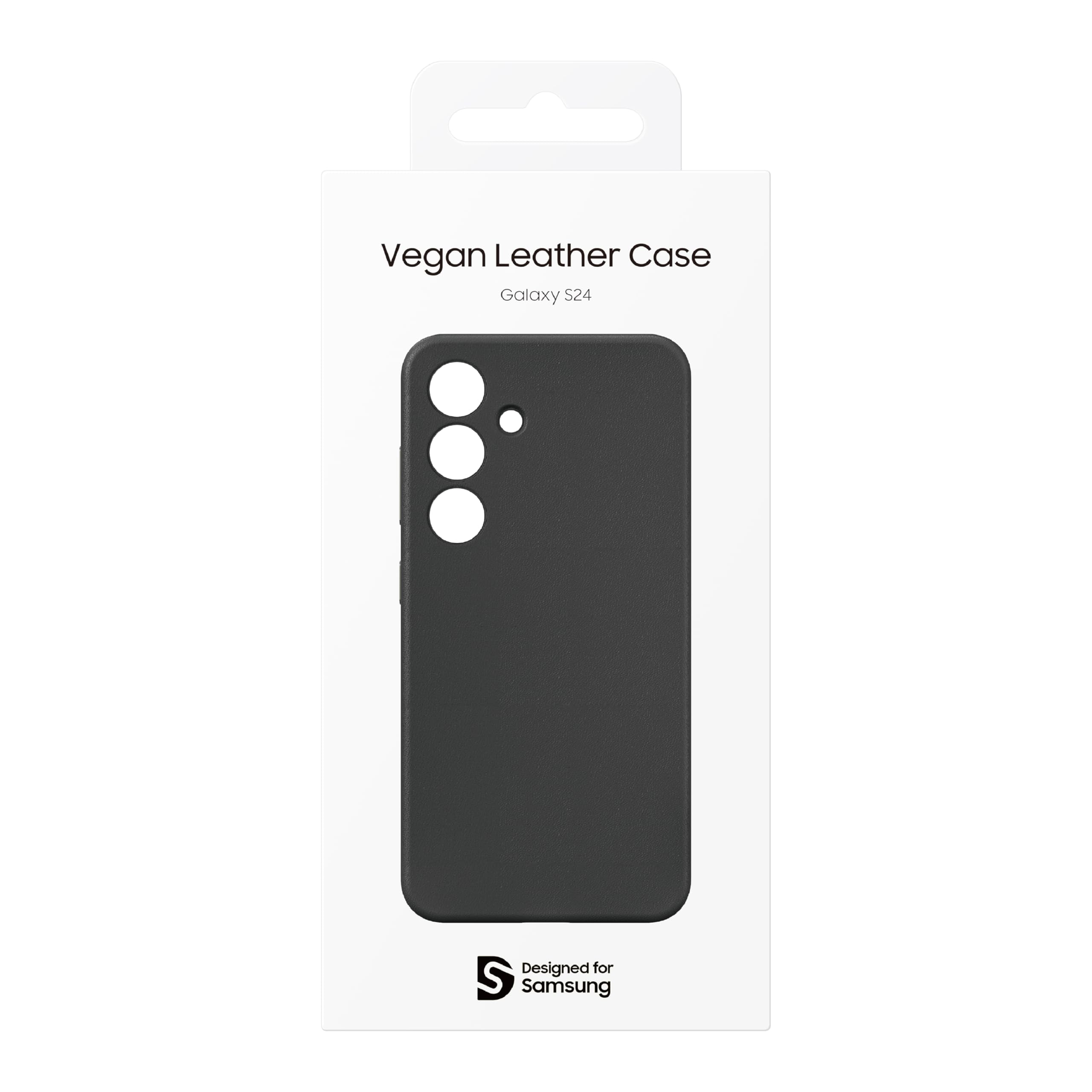 Foto 8 pulgar | Funda Para Teléfono Samsung Galaxy S24 De Piel Vegana Negra - Venta Internacional.