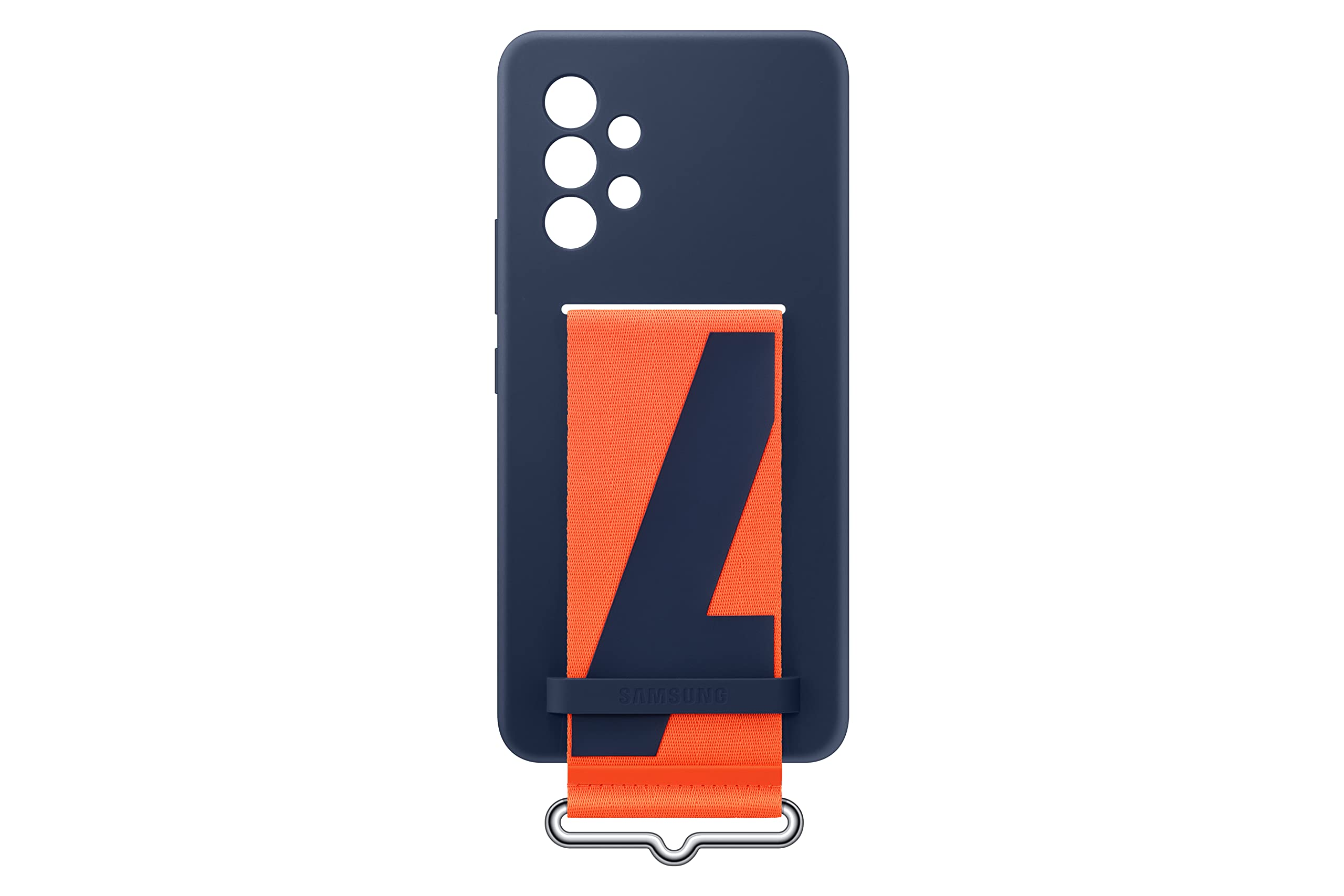 Foto 6 pulgar | Funda De Silicona Para Samsung Galaxy A53 5g Con Correa  Color Azul Marino - Venta Internacional.