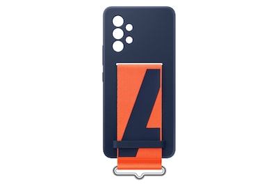 Foto 5 | Funda De Silicona Para Samsung Galaxy A53 5g Con Correa Color Azul Marino - Venta Internacional.