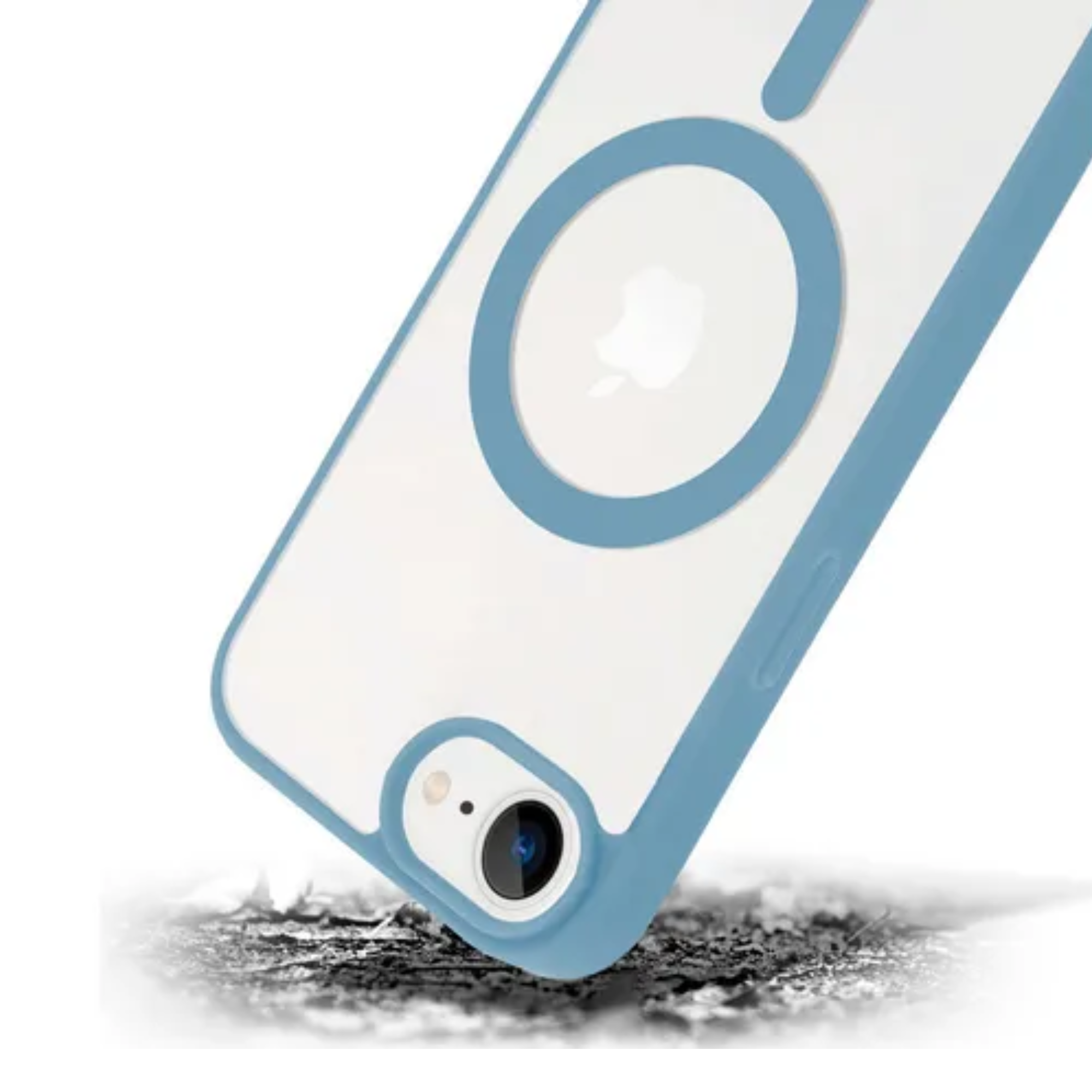 Foto 3 pulgar | Mr. Gadgets Funda Transparente Color Compatible Con Magsafe Silicona Acrilico Clear Color Case Carcasa Para Iphone
