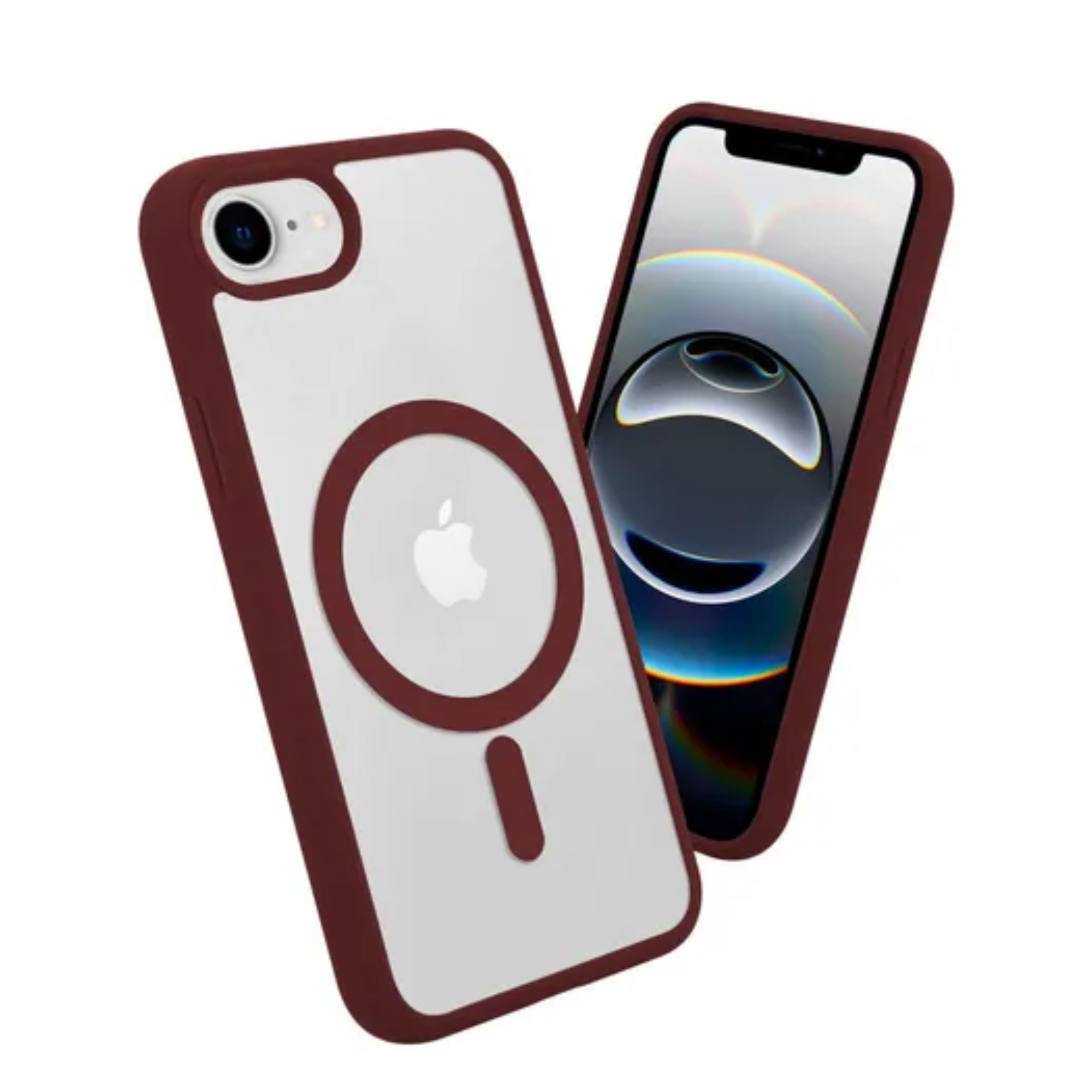 Foto 6 | Mr. Gadgets Funda Transparente Color Compatible Con Magsafe Silicona Acrilico Clear Color Case Carcasa Para Iphone 16e