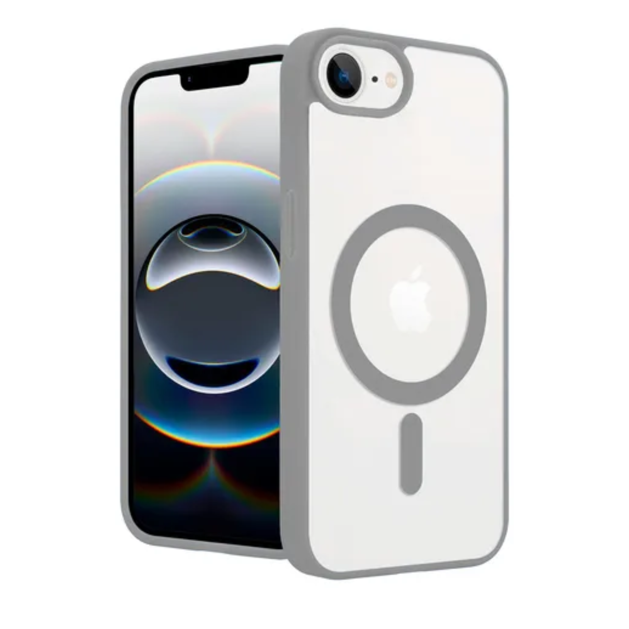 Foto 1 | Mr. Gadgets Funda Transparente Color Compatible Con Magsafe Silicona Acrilico Clear Color Case Carcasa Para Iphone