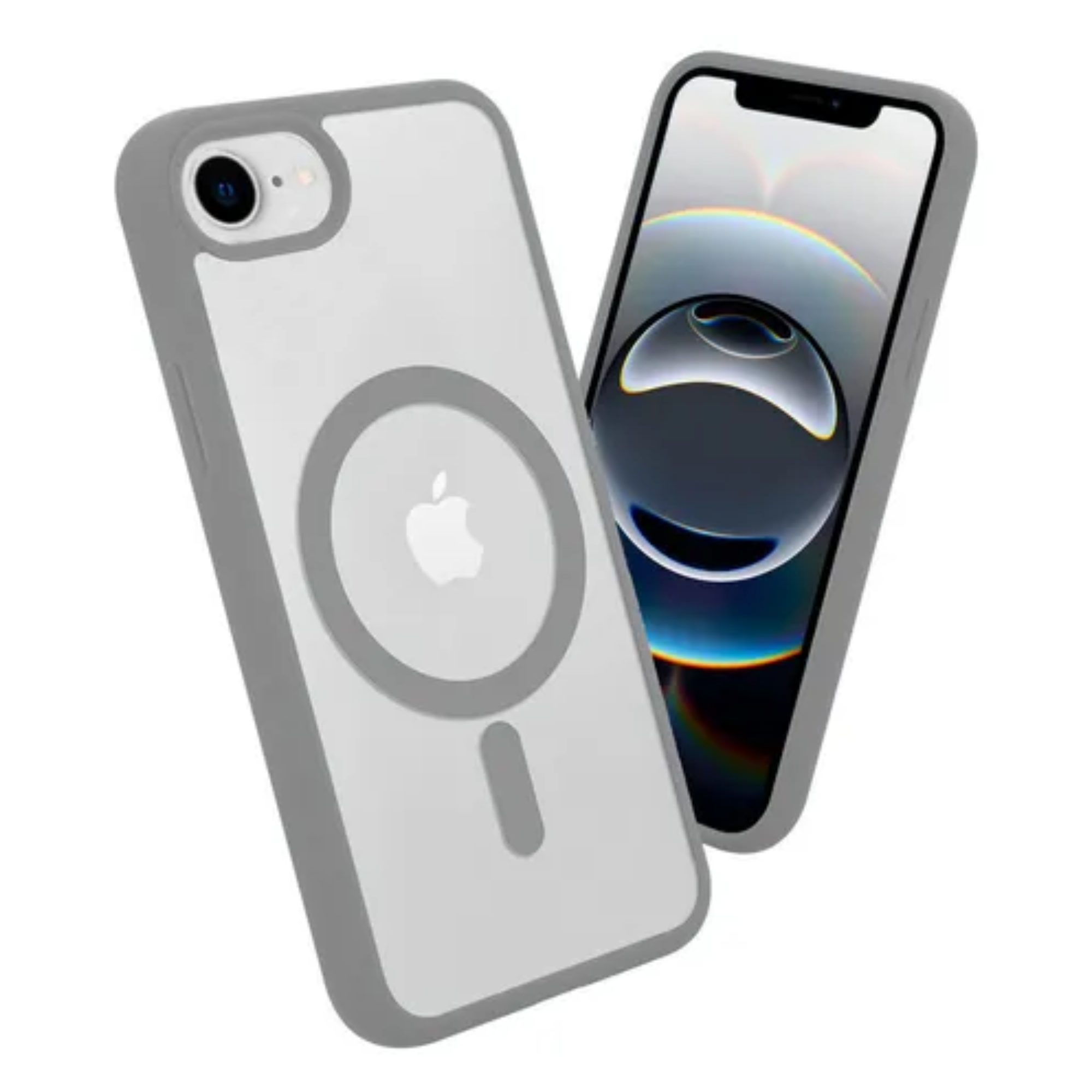 Foto 3 | Mr. Gadgets Funda Transparente Color Compatible Con Magsafe Silicona Acrilico Clear Color Case Carcasa Para Iphone