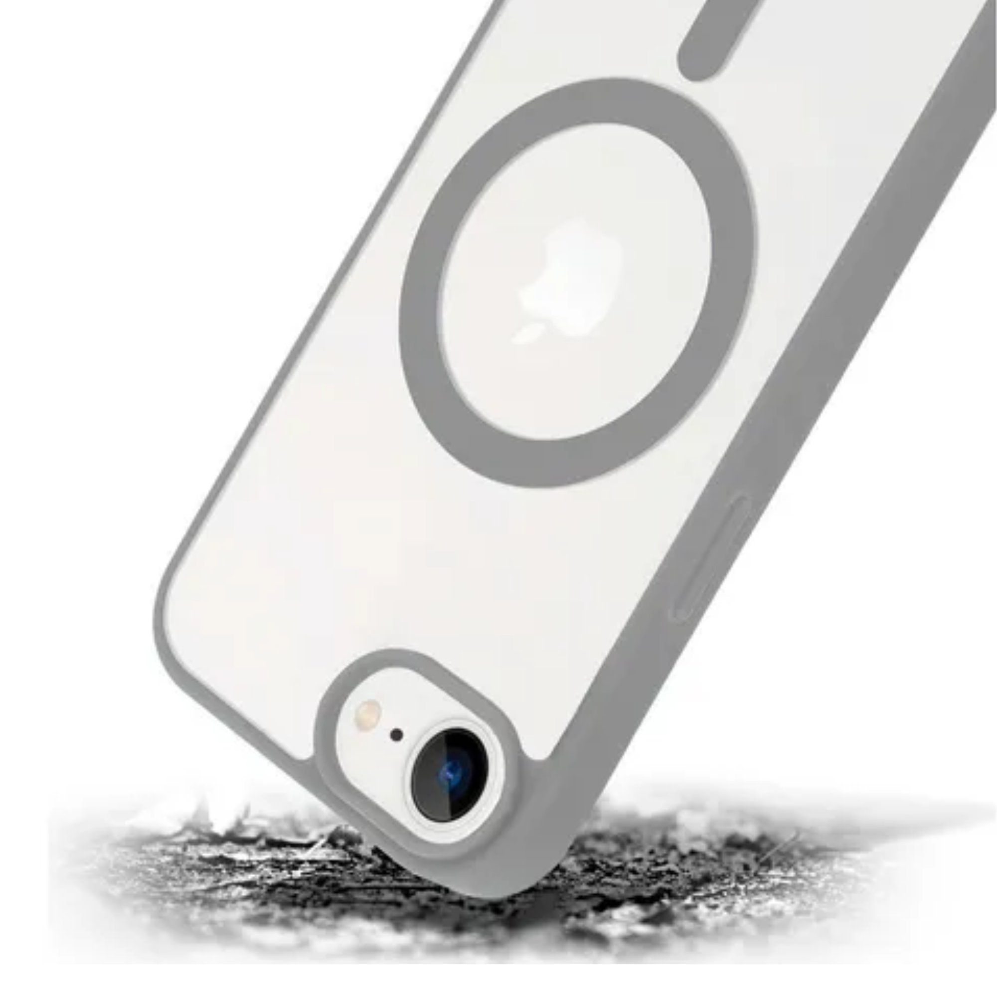 Foto 5 | Mr. Gadgets Funda Transparente Color Compatible Con Magsafe Silicona Acrilico Clear Color Case Carcasa Para Iphone