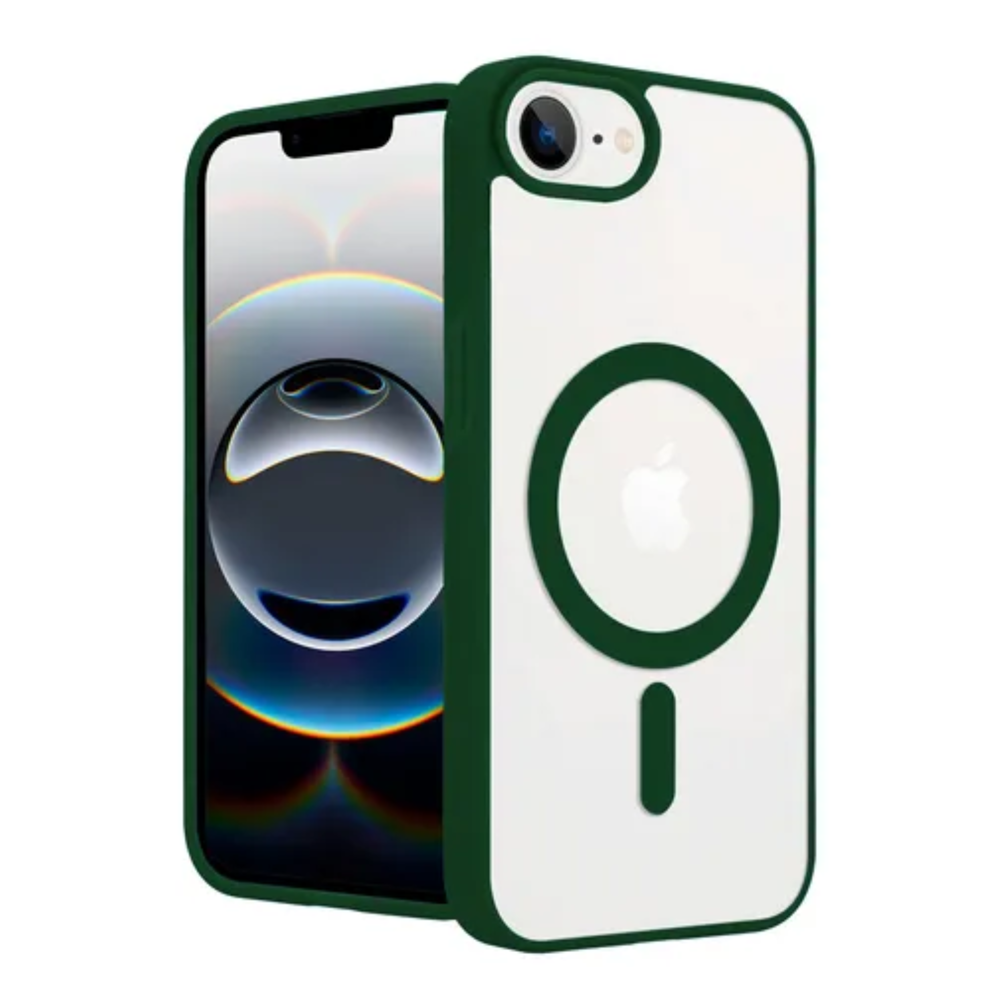 Foto 2 pulgar | Mr. Gadgets Funda Transparente Color Compatible Con Magsafe Silicona Acrilico Clear Color Case Carcasa Para Iphone 16e