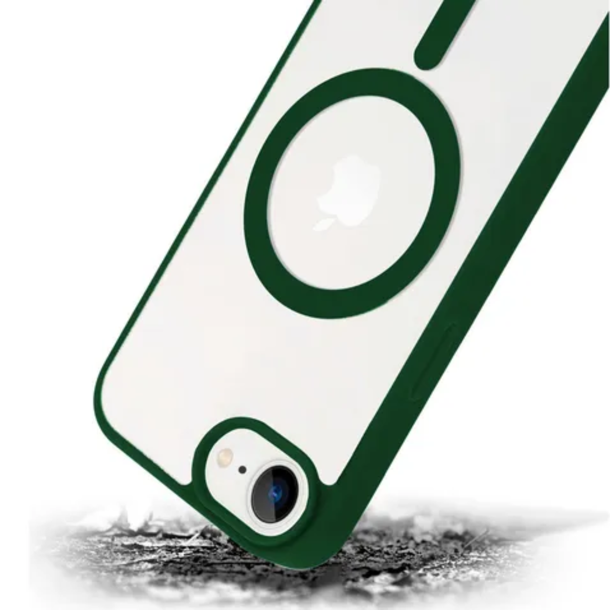 Foto 5 | Mr. Gadgets Funda Transparente Color Compatible Con Magsafe Silicona Acrilico Clear Color Case Carcasa Para Iphone 16e