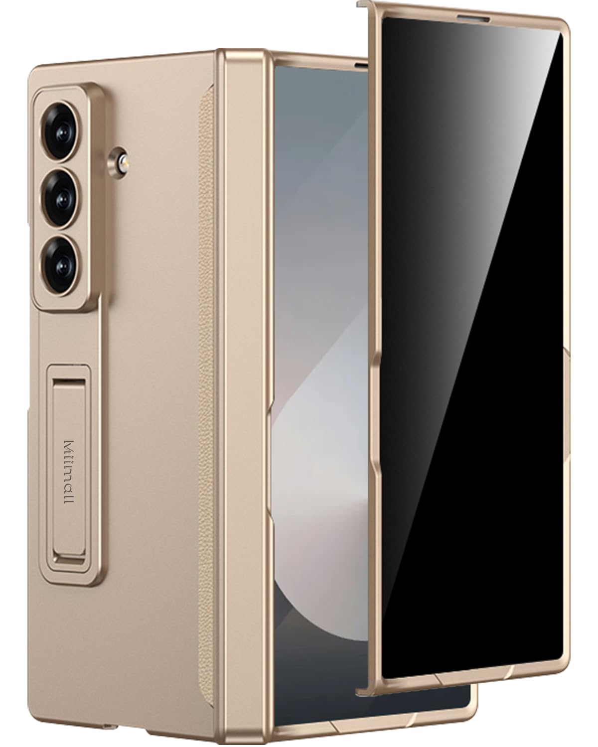 Funda Miimall Para Samsung Galaxy Z Fold 7 Con Pantalla De Privacidad - Venta Internacional.