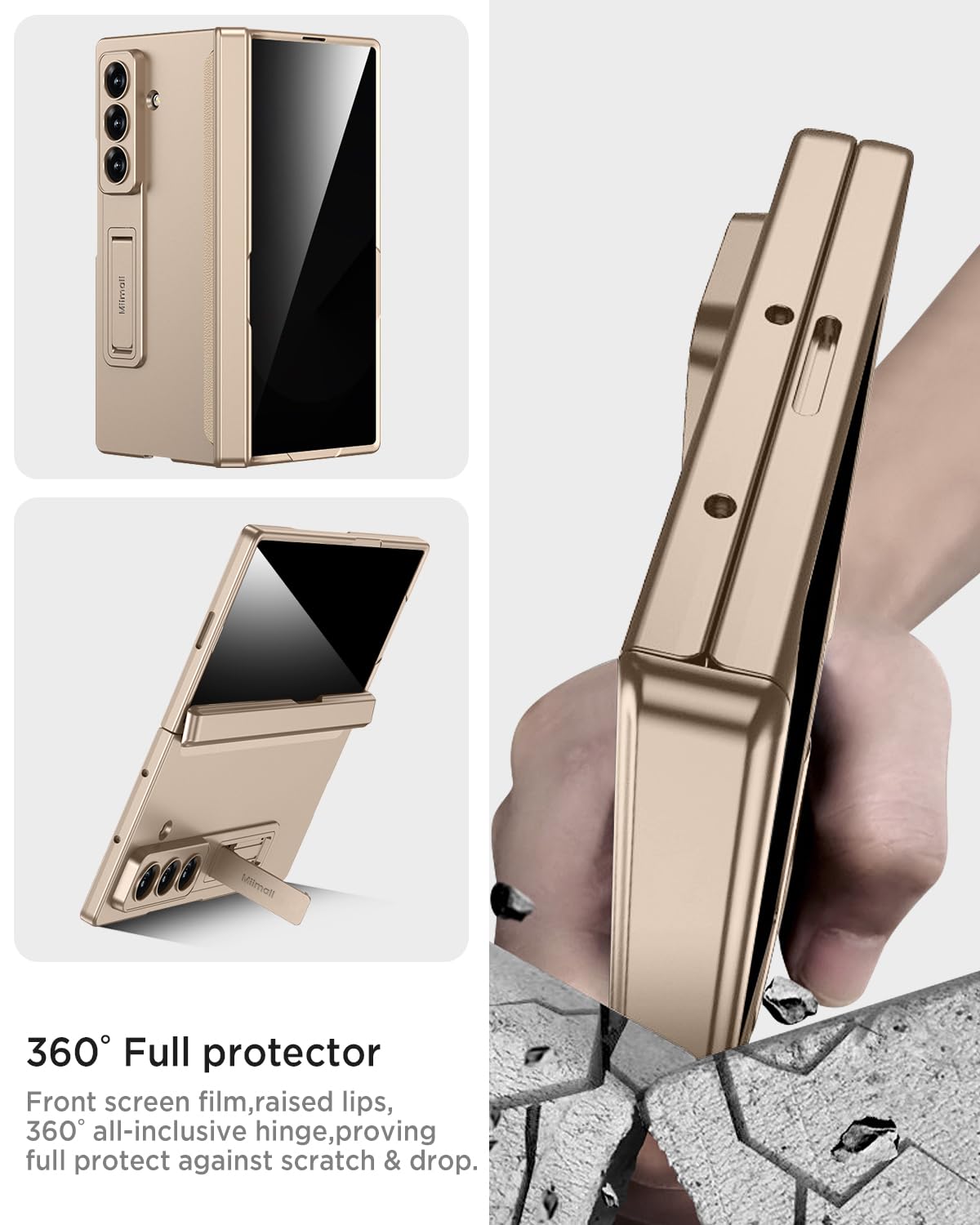 Foto 5 pulgar | Funda Miimall Para Samsung Galaxy Z Fold 7 Con Pantalla De Privacidad - Venta Internacional.
