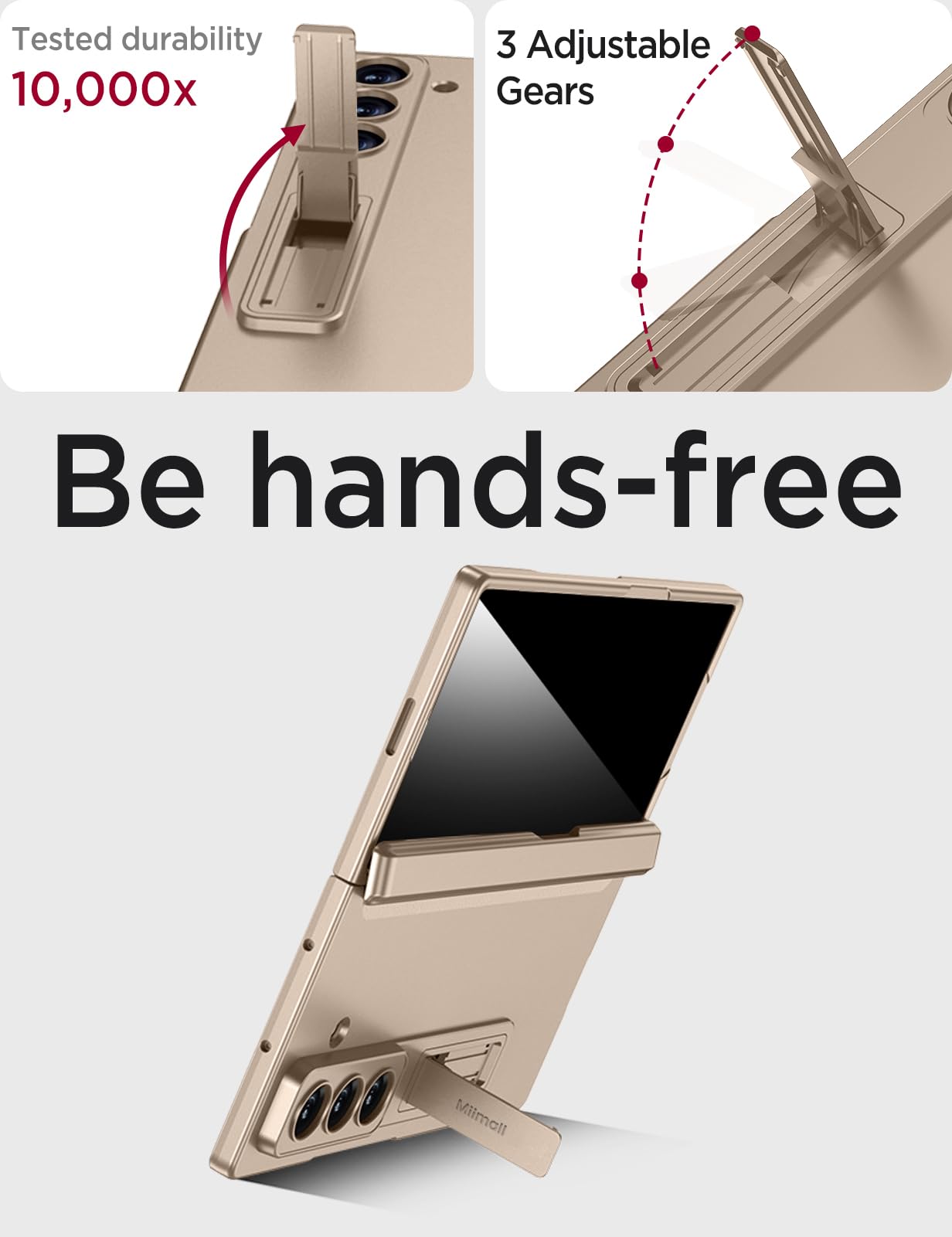 Foto 7 | Funda Miimall Para Samsung Galaxy Z Fold 7 Con Pantalla De Privacidad - Venta Internacional.