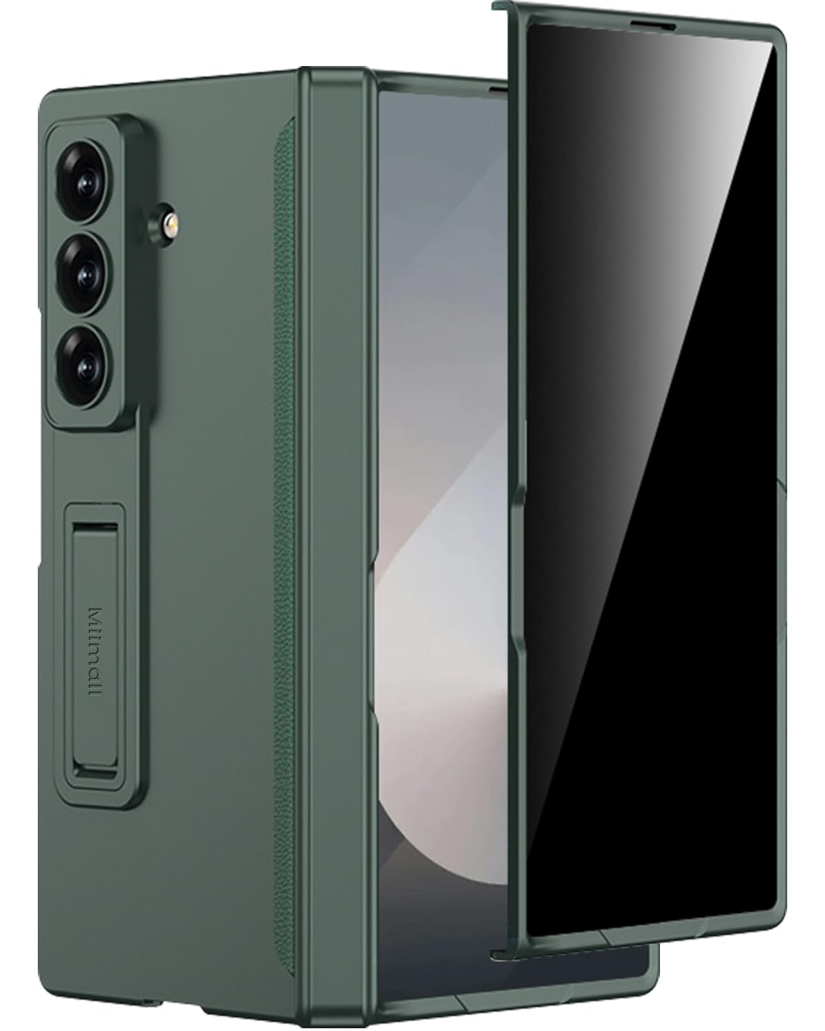 Foto 2 pulgar | Funda De Teléfono Miimall Para Samsung Galaxy Z Fold 7 Con Protector De Pantalla - Venta Internacional.
