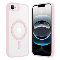 Foto 2 pulgar | Mr. Gadgets Funda Transparente Color Compatible Con Magsafe Silicona Acrilico Clear Color Case Carcasa Para Iphone 16e