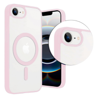 Foto 3 pulgar | Mr. Gadgets Funda Transparente Color Compatible Con Magsafe Silicona Acrilico Clear Color Case Carcasa Para Iphone 16e