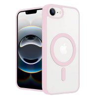 Foto 7 pulgar | Mr. Gadgets Funda Transparente Color Compatible Con Magsafe Silicona Acrilico Clear Color Case Carcasa Para Iphone 16e