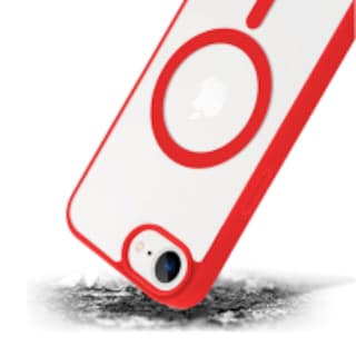 Foto 4 | Mr. Gadgets Funda Transparente Color Compatible Con Magsafe Silicona Acrilico Clear Color Case Carcasa Para Iphone 16e