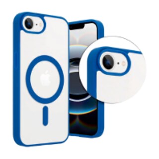 Foto 2 | Mr. Gadgets Funda Transparente Color Compatible Con Magsafe Silicona Acrilico Clear Color Case Carcasa Para Iphone 16e