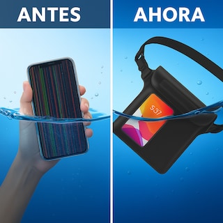 Foto 4 | Bolsa Impermeable Universal Ipx8 Para Celular Hasta 6.8'' Con Cinturón Ajustable